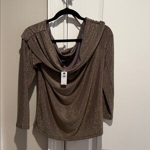 Banana Republic Shimmering Brown Blouse